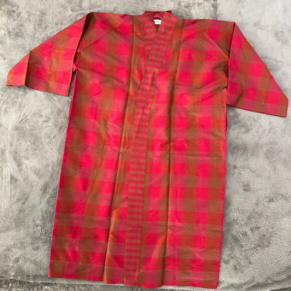 Vintage Jim Thompson 100% Silk Kimono Robe One Size *No Belt - Picture 1 of 6